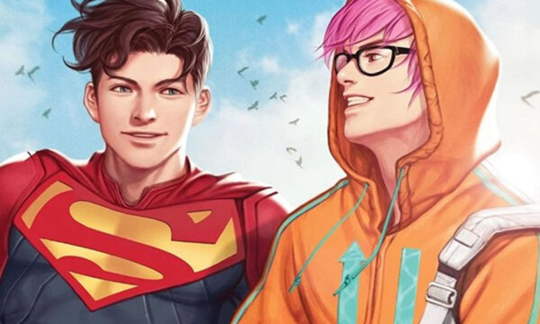 Superman, the boyfriend, and the Pride cape